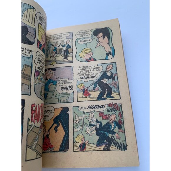 Dennis The Menace Comic Book No.16 "Pocket Full Of Fun!" 1972 Edition By Hank Ke - Picture 5 of 12